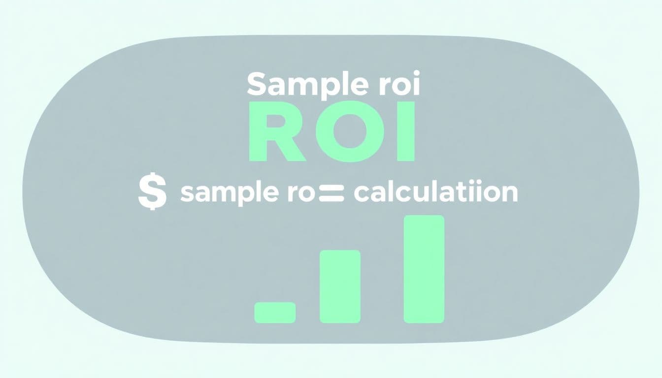 How to Do a Sample ROI Calculation Without Getting Lost in the Math
