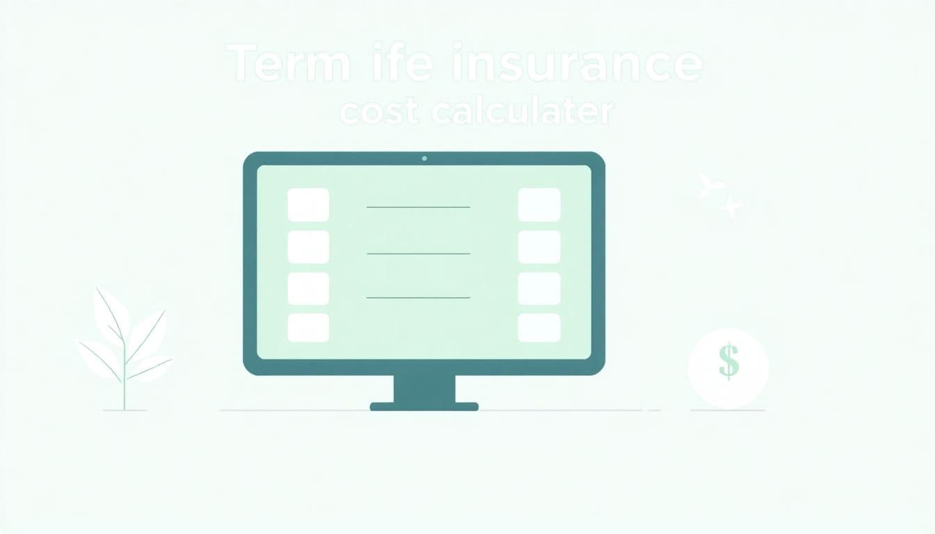 How to Use a Term Life Insurance Cost Calculator Without Getting Overwhelmed