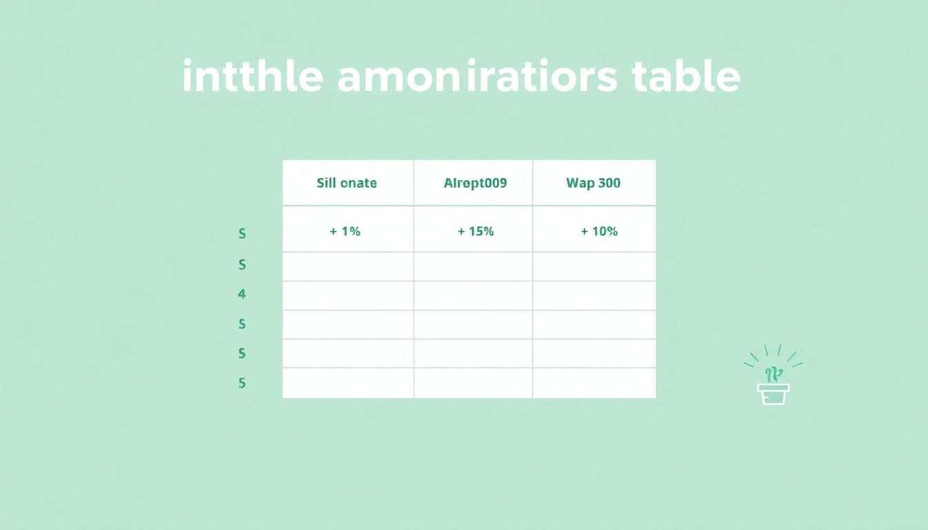 Printable Amortization Table: Why You Want One & How to Read It