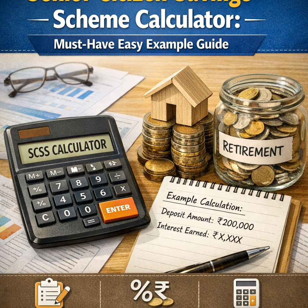 Illustration of Senior Citizen Savings Scheme Calculator: Must-Have Easy Example Guide